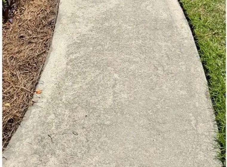 Front walkway: after